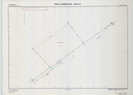 Fère-Champenoise (51248). Section XY échelle 1/2000, plan remembré pour 01/01/1971, régulier avant 20/03/1980. Remembrement de Vassimont-et-Chapelaine et Lenharrée, extension sur Fère-Champenoise Section XY (calque)