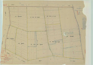 Taissy (51562). Section X1 échelle 1/2000, plan renouvelé pour 1957, plan régulier (papier).