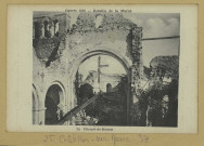 CHÂTILLON-SUR-MARNE. Guerre 1918-Bataille de la Marne-Le prieuré de Binson.
Château-ThierryÉdit. Vve Plessat. Édition Bourgogne.1914-1918