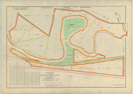 Aulnay-sur-Marne (51023). Section ZD échelle 1/2000, plan remembré pour 1961 (renouvelé pour 1961), plan régulier (papier armé)