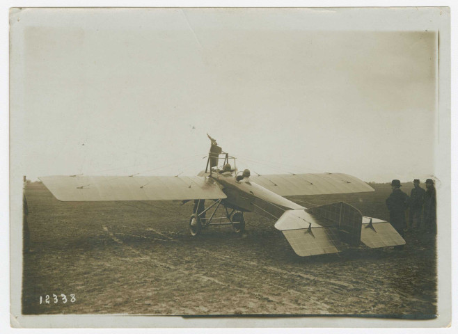 Monoplan Deperdussin à Villacoublay, 1914