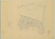 Vert-Toulon (51611). Section G2 échelle 1/1250, plan mis à jour pour 1958, plan non régulier (papier)