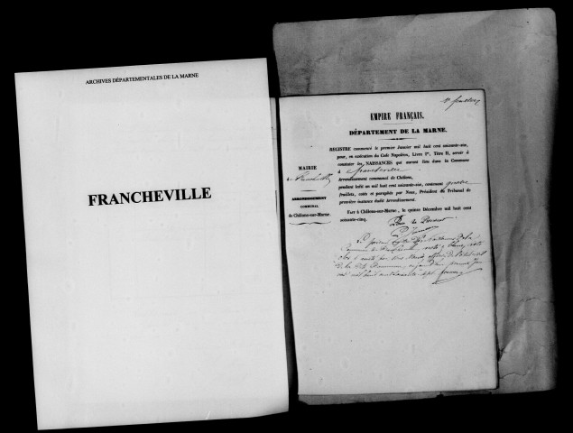 Francheville. Naissances 1866