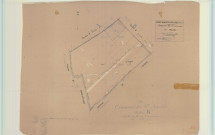 Saint-Quentin-sur-Coole (51512). Section B1 échelle 1/2500, plan mis à jour pour 1931, plan non régulier (papier)