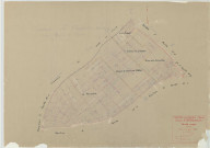 Cheppes-la-Prairie (51148). Section E échelle 1/2500, plan mis à jour pour 1952, plan non régulier (papier)