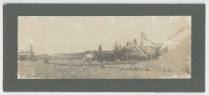 Famille de Blanche Royer, émigrée à Edmonton au Canada. Travaux : chevaux, machine à vapeur