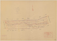 Clamanges (51154). Section D5 échelle 1/1250, plan mis à jour pour 1938, plan non régulier (papier)