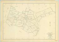 Vaudemange (51599). Tableau d'assemblage 1 échelle 1/5000, plan remembré pour 1954, plan régulier (papier)