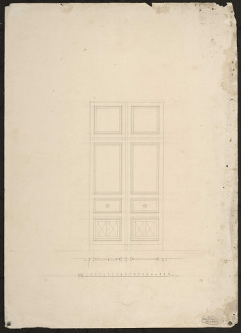 Dessins d'architecture. Lieux non localisés.