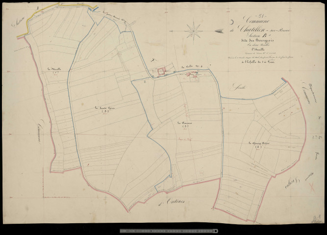 Châtillon-sur-Broué. Section B1