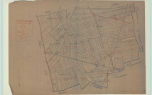 Saint-Mard-sur-Auve (51498). Section B2 échelle 1/2500, plan mis à jour pour 1933, plan non régulier (calque)