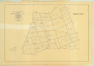 Saint-Saturnin (51516). Tableau d'assemblage échelle 1/5000, plan remembré pour 1957 (papier)