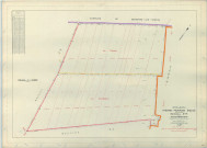 Pierre-Morains (51430). Section ZH échelle 1/2000, plan remembré pour 1963, plan régulier (papier armé)