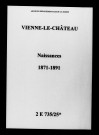 Vienne-le-Château. Naissances 1871-1891