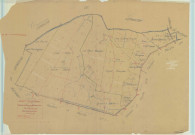 Saint-Imoges (51488). Section B échelle 1/5000, plan mis à jour pour 1934, plan non régulier (papier).