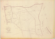 Giffaumont-Champaubert (51269). Section 269 D1 échelle 1/2000, plan napoléonien sans date (copie du plan napoléonien), plan non régulier (papier)