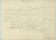 Pontfaverger-Moronvilliers (51440). Section AB échelle 1/1000, plan refait pour 1955, plan régulier (papier).