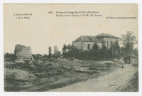 WARGEMOULIN-HURLUS. La Guerre 1914-16 494- Ruines du village des Hurlus (Marne). Ruines of the village of Hurlus (Marne).