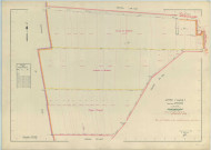 Athis (51018). Section ZM échelle 1/2000, plan remembré pour 1958 (mis à jour en 1961), plan régulier (papier armé)