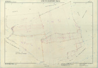 Lisse-en-Champagne (51325). Section ZC échelle 1/2000, plan remembré pour 1982 (extension sur Saint-Amand-sur-Fion section ZX), plan régulier (papier armé)