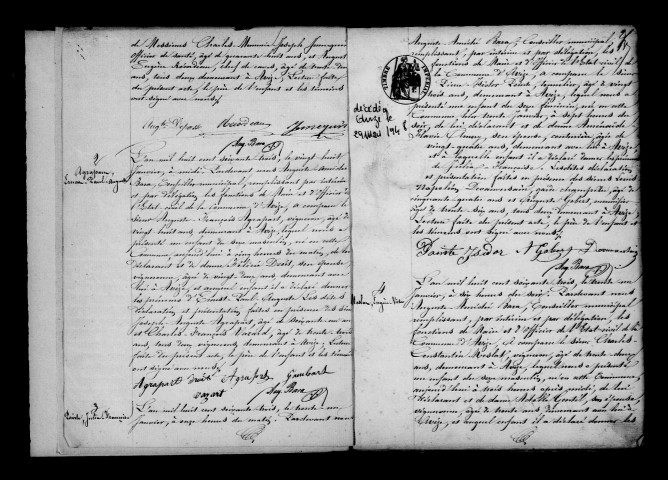 Avize. Naissances 1863-1892