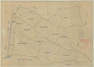 Margerie-Hancourt (51349). Section D1 échelle 1/2000, plan mis à jour pour 1944, plan non régulier (papier)