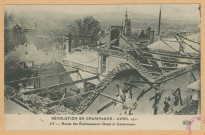 AY. Révolution en Champagne - Avril 1911 - Aÿ - Ruines des établissements Deutz et Geldermann. / E.L.D.
E.L.D.1911