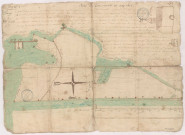 Vinay. Plan du bois dit du Tacu, 1675.