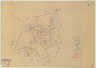 Lhéry (51321). Section D1 échelle 1/1000, plan mis à jour pour 1934, plan non régulier (papier).
