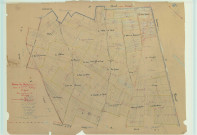 Bourgogne-Fresne (51075). Section B1 échelle 1/2500, plan mis à jour pour 1934, plan non régulier (papier).