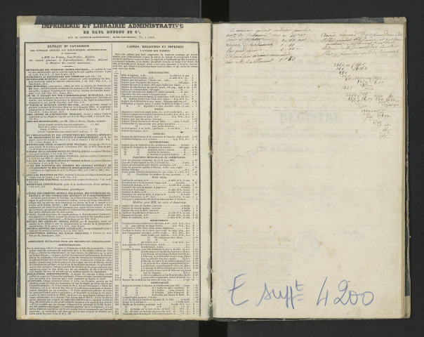 Délibérations municipales.