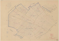 Changy (51122). Section A1 échelle 1/1250, plan mis à jour pour 1959, plan non régulier (papier)