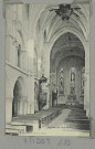 SOMSOIS. Église de Somsois, Vue intérieure / E. Choque, photographe à Épernay.
EpernayE. Choque (51 - EpernayE. Choque).Sans date