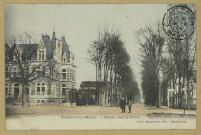 CHÂLONS-EN-CHAMPAGNE. Allées Sainte-Croix.
Châlons-sur-MarneUnion Républicaine.1904