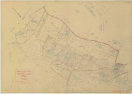 Saint-Gilles (51484). Section D2 échelle 1/1250, plan mis à jour pour 1936, plan non régulier (papier).