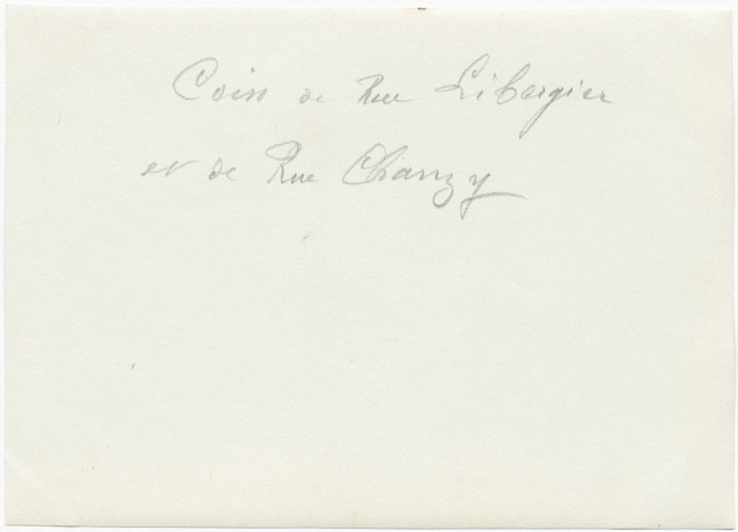 Visite du tsar à Reims, coin de la rue Libergier et de la rue Chanzy