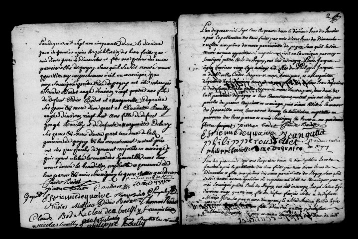 Pogny. Baptêmes, mariages, sépultures 1752-1771
