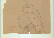Fontaine-sur-Ay (51256). Section A1 échelle 1/5000, plan mis à jour pour 1933, plan non régulier (papier).