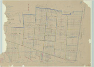 Brimont (51088). Section X1 échelle 1/2500, plan mis à jour pour 1956, plan non régulier (papier).