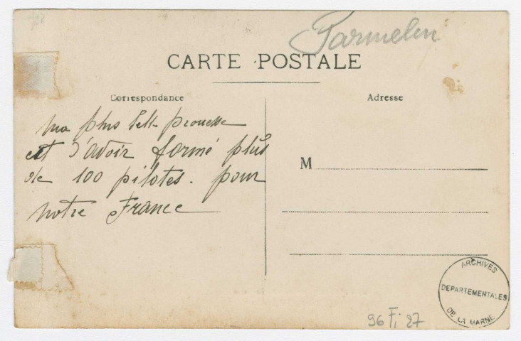 Lieux non identifiés