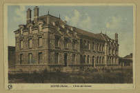 SUIPPES. L'école des garçons.
ReimsÉdition Artistiques OrCh. Brunel.Sans date
Collection Camard Marniquet