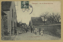 VILLEVENARD. Rue des Hantes-Saint-Loup / G. Dart, photographe à Montmirail.
MontmirailÉdition G. Dart.[vers 1908]