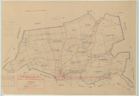 Neuville-aux-Bois (La) (51397). Section C1 échelle 1/2500, plan mis à jour pour 1942, plan non régulier (papier)