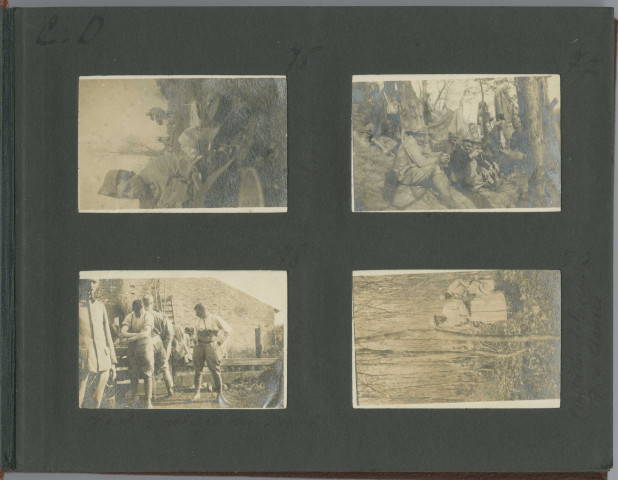 Album photographique d'un soldat français pendant la Grande Guerre (1 Num 52)