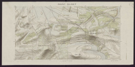 Mont Muret.
Service géographique de l'Armée (Imp. G. C. T. A. IV).[1918]