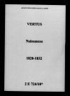 Vertus. Naissances 1820-1832