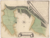 Plan des patis communaux des paroisses de Cuchery et Belval, 1783.