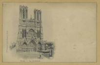 REIMS. La Cathédrale.
(51 - ReimsPhototypie Ponsin-Druart).Sans date