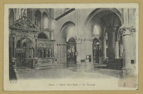 REIMS. Église Saint-Remi - Le transept / E.M.R.