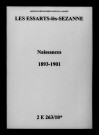 Essarts-lès-Sézanne (Les) . Naissances 1893-1901